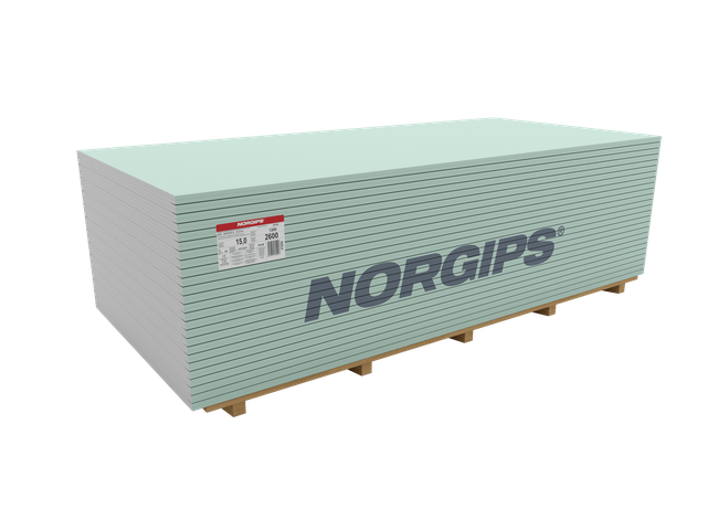 NORGIPS S GKFI 15 mm typ DFH2
